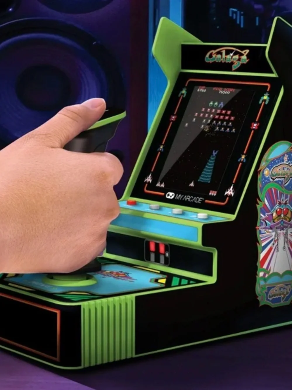 My Arcade Galaga Joystick Player (Model DGUNL-7000)